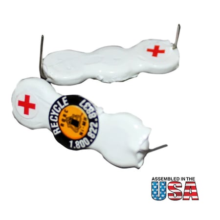 Exell Battery 3V 15mAh NiMH PLC Computer Backup Battery Replaces DANTONA COMP-146 EBPLC-146